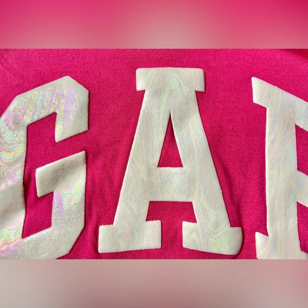 Girls GAP Kids Logo Short Sleeve Tshirt Bundle Size Medium 8 Tee Lot of 2
